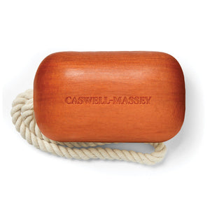 Caswell Massey Sandlewood woodgrain soap on a Rope