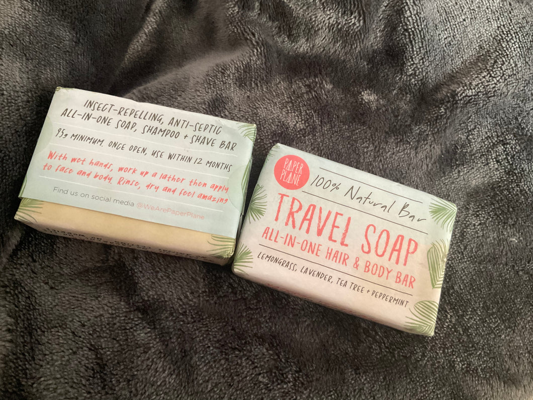 Travel soap