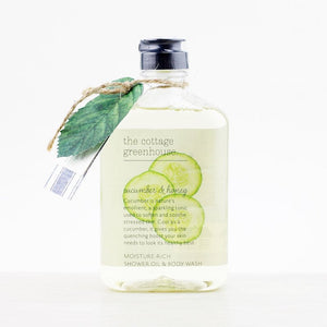 THE COTTAGE GREENHOUSE Cucumber & Honey Rich & Repair Body Wash