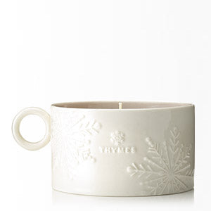 Thymes HOT COCOA MILK CHOCOLATE MUG CANDLE