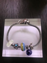 Trollbeads Bracelet #4 Inner Glow/Purple Flower