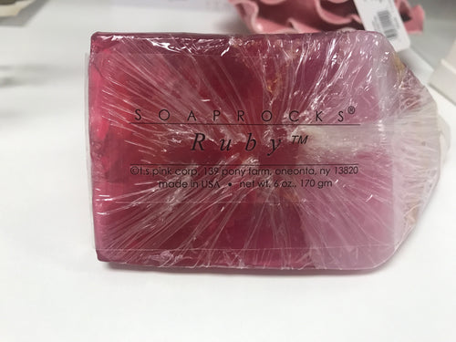 TS Pink Birthstone Soap Ruby - July