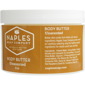 NAPLES SOAP COMPANY Unscented Body Butter