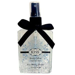 kiss me in the garden body spray KISS ME IN THE GARDEN Kiss Body Mist In Glass – Cleopatra's Bath & Body Boutique