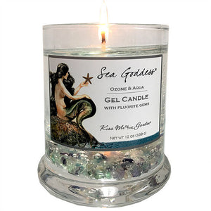 KISS ME IN THE GARDEN Sea Goddess Candle