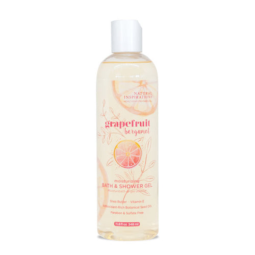 NATURAL INSPIRATIONS Grapefruit Bergamot Bath & Shower Gel