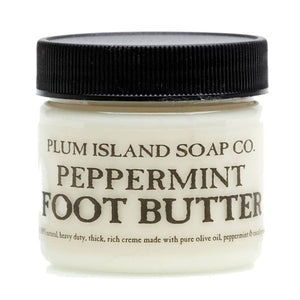 PLUM ISLAND SOAP COMPANY Peppermint Foot Butter