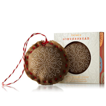 THYMES Gingerbread Ornament Sachet
