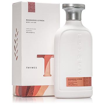 THYMES Rosewood Citron Body Lotion
