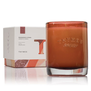 THYMES Rosewood Citron Candle